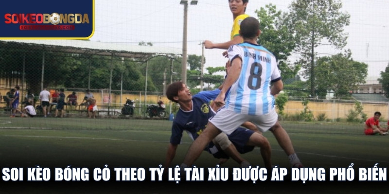 Soi kèo bóng cỏ theo tỷ lệ Tài Xỉu được áp dụng phổ biến